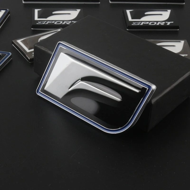 3D Metal Car Stickers F SPORT Fsport Badge Car Rear Trunk Decals Car Styling For Lexus ES Fsport GS GX IS LS LX NX RX UX
3D Metal Car Stickers F SPORT Fsport Badge Car Rear Trunk Decals Car Styling For Lexus ES Fsport GS GX IS LS LX NX RX UX