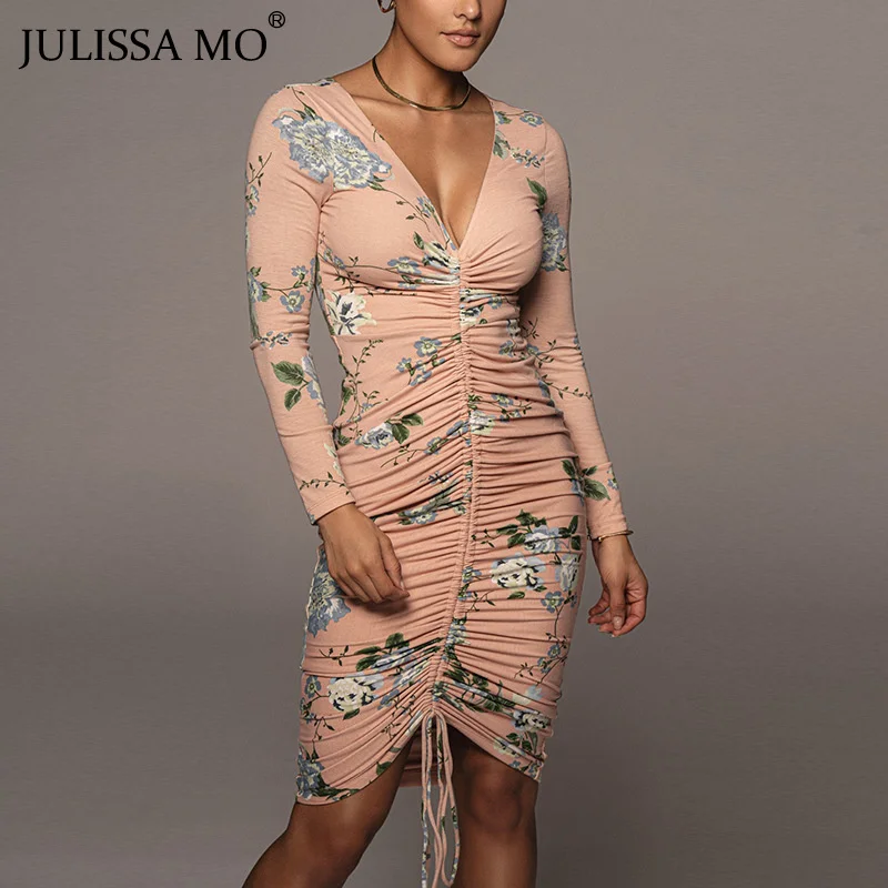 Женское платье с рюшами JULISSA MO, на кулиске и длинным рукавом, летнее черное облегающее платье миди с принтом
Женское платье с рюшами JULISSA MO, на кулиске и длинным рукавом, летнее черное облегающее платье миди с принтом