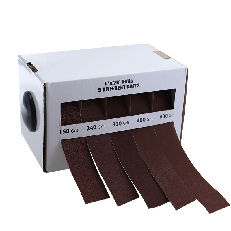 5 Size 6M 150-600 Grit Woodworking Sandpaper Abrasive Emery Cloth Roll Dry Polishing Sanding Tools for Metal Wood
5 Size 6M 150-600 Grit Woodworking Sandpaper Abrasive Emery Cloth Roll Dry Polishing Sanding Tools for Metal Wood