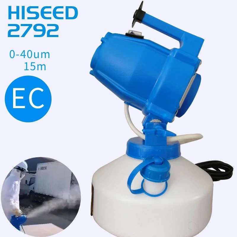 Hiseed Electric ultra-low capacity sprayer spray sterilizer aerosol sprayer hotel school sprayer
Hiseed Electric ultra-low capacity sprayer spray sterilizer aerosol sprayer hotel school sprayer