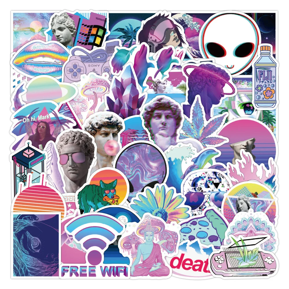 10/30/50PCS Steam Wave Sticker Girl Ins Personalized Suitcase Sticker VSCO Waterproof Notebook Sticker Wholesale
10/30/50PCS Steam Wave Sticker Girl Ins Personalized Suitcase Sticker VSCO Waterproof Notebook Sticker Wholesale