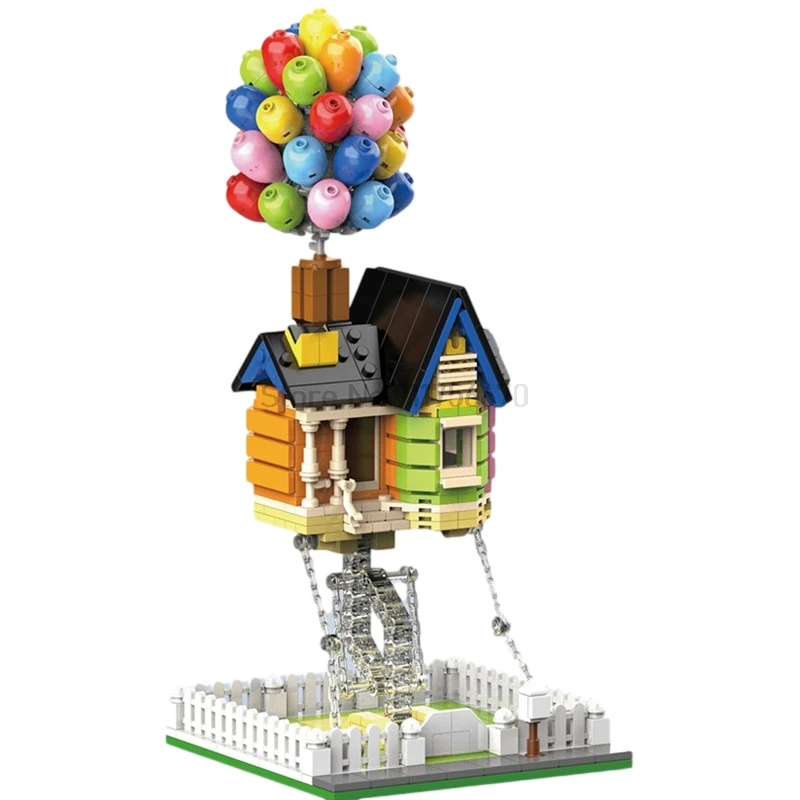 555PCS MOC Flying Floating Balloon House Model Building Blocks Anti-gravity Balance Ideas Bricks Toys For Girls Birthday Gifts
555PCS MOC Flying Floating Balloon House Model Building Blocks Anti-gravity Balance Ideas Bricks Toys For Girls Birthday Gifts