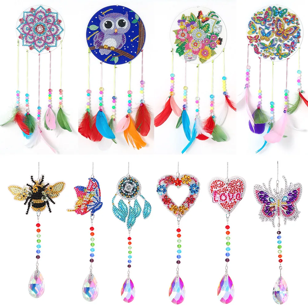 5D DIY Diamond Painting Acrylic Wind Chime Pendant Sun Catchers Mosaic Kit Rhinestone Hanging Wall Ornaments Home Decor Gifts
5D DIY Diamond Painting Acrylic Wind Chime Pendant Sun Catchers Mosaic Kit Rhinestone Hanging Wall Ornaments Home Decor Gifts