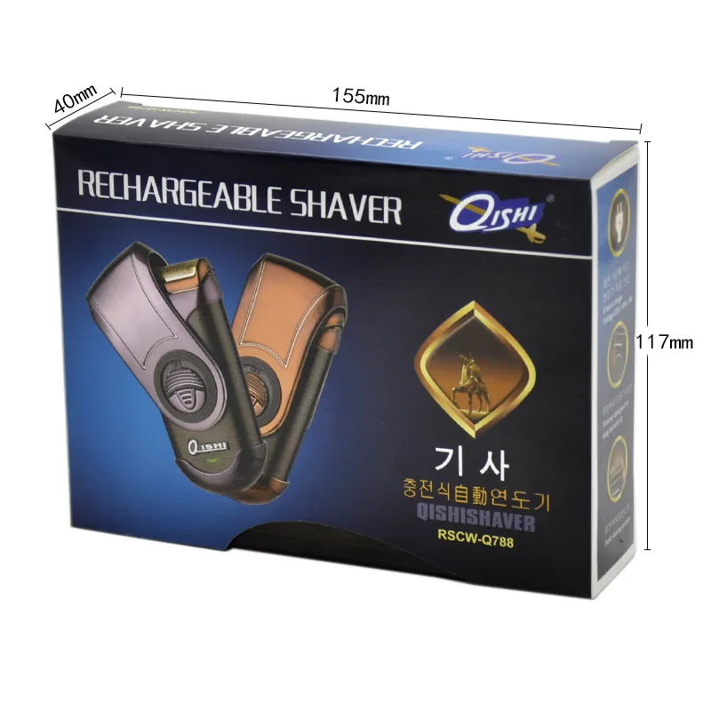 Electric Razor Men Rechargeable Electric Shaver Floating Reciprocating Shaver Single Blade Shaving Machine Sideburns Trimmer
Electric Razor Men Rechargeable Electric Shaver Floating Reciprocating Shaver Single Blade Shaving Machine Sideburns Trimmer