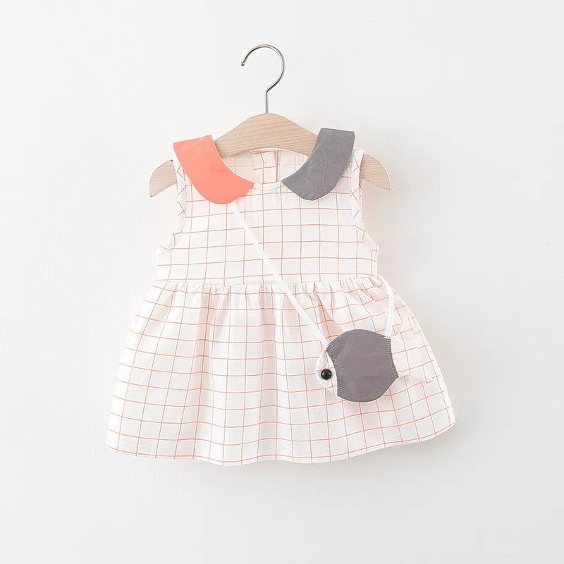 2021 New Summer Toddler Baby Clothes Girls Sweet Casual Dress Fashion Cute Cotton Plaid Sleeveless Doll Collar Princess Dresses
2021 New Summer Toddler Baby Clothes Girls Sweet Casual Dress Fashion Cute Cotton Plaid Sleeveless Doll Collar Princess Dresses