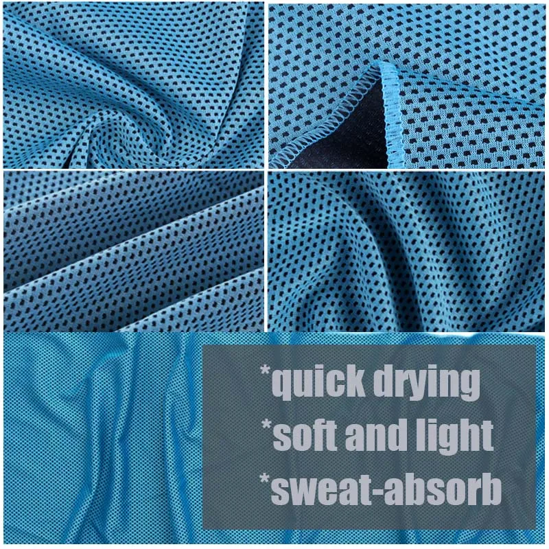 Sports Fast Dry Towel Swimming Cooling Beach Towels for Gym Yoga Travel Outdoor Exercises Riding Running Jogging Pocket Carry
Sports Fast Dry Towel Swimming Cooling Beach Towels for Gym Yoga Travel Outdoor Exercises Riding Running Jogging Pocket Carry