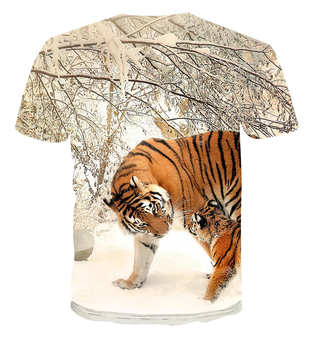 2021 Summer New 3D Printing T-shirt Animal Print Men's T-shirt Burning Tiger Size S-4XL 
2021 Summer New 3D Printing T-shirt Animal Print Men's T-shirt Burning Tiger Size S-4XL