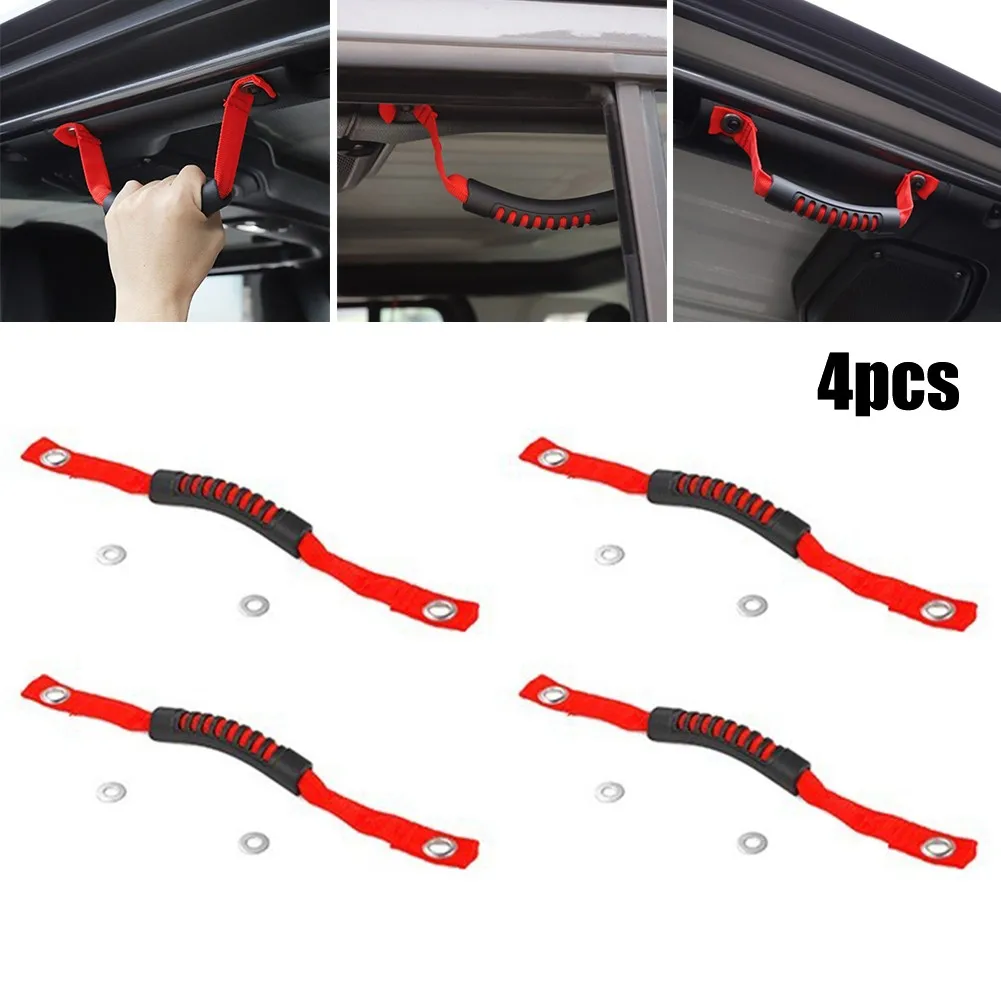 4pcs Car Red Roll Grab Handles Accessories For 2020 Jeep Gladiator JT 4pcs Red Front&Rear Roll Grab Handles Off Road Parts
4pcs Car Red Roll Grab Handles Accessories For 2020 Jeep Gladiator JT 4pcs Red Front&Rear Roll Grab Handles Off Road Parts