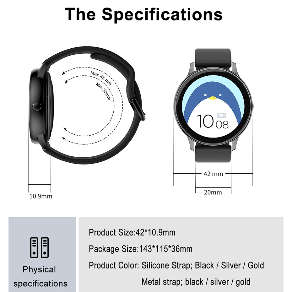 Smart Watch Women ECG Heart Rate Monitor Fitness Tracker Bluetooth Waterproof Men Full Touch Multi Sport Wrist Watch Andoid IOS
Smart Watch Women ECG Heart Rate Monitor Fitness Tracker Bluetooth Waterproof Men Full Touch Multi Sport Wrist Watch Andoid IOS