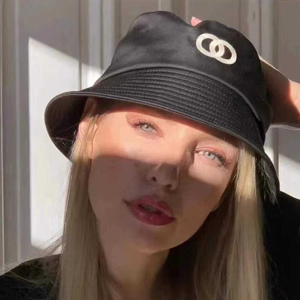 Bucket Hat Black Fashion Retro Letter Embroidery Fisherman Hat Tide Brand Men and Women Summer Sunbath Hat YF0105
Bucket Hat Black Fashion Retro Letter Embroidery Fisherman Hat Tide Brand Men and Women Summer Sunbath Hat YF0105