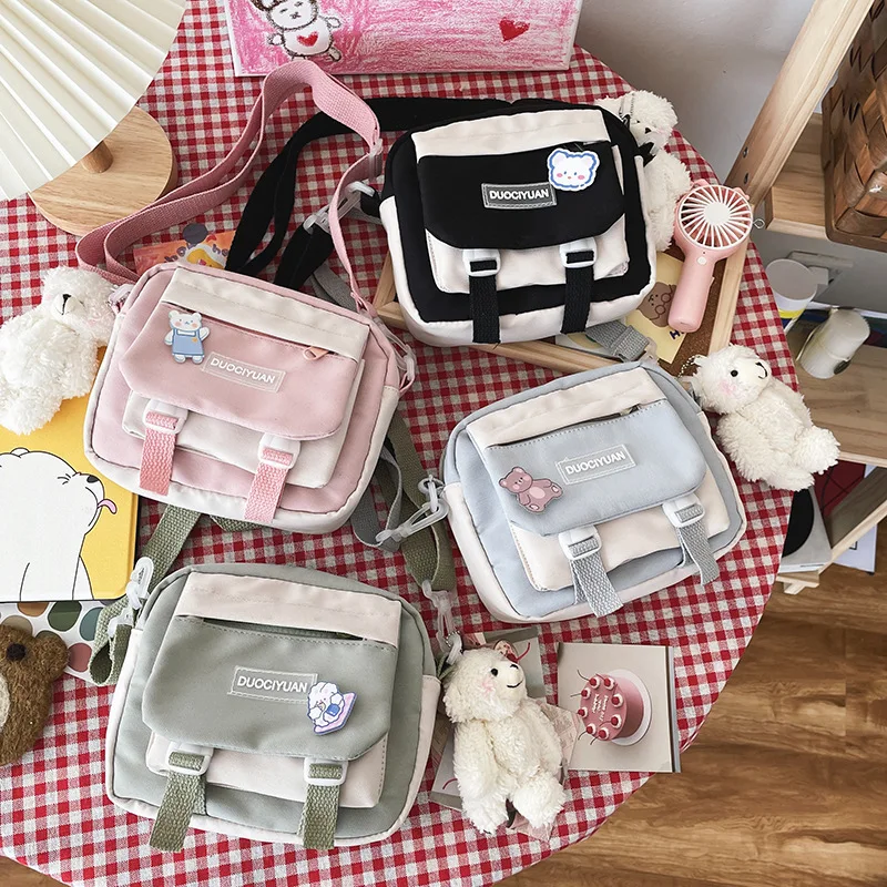 2021 Japanese college style cute all-match casual messenger bag crossbody bags for women fashionshoulder bag
2021 Japanese college style cute all-match casual messenger bag crossbody bags for women fashionshoulder bag