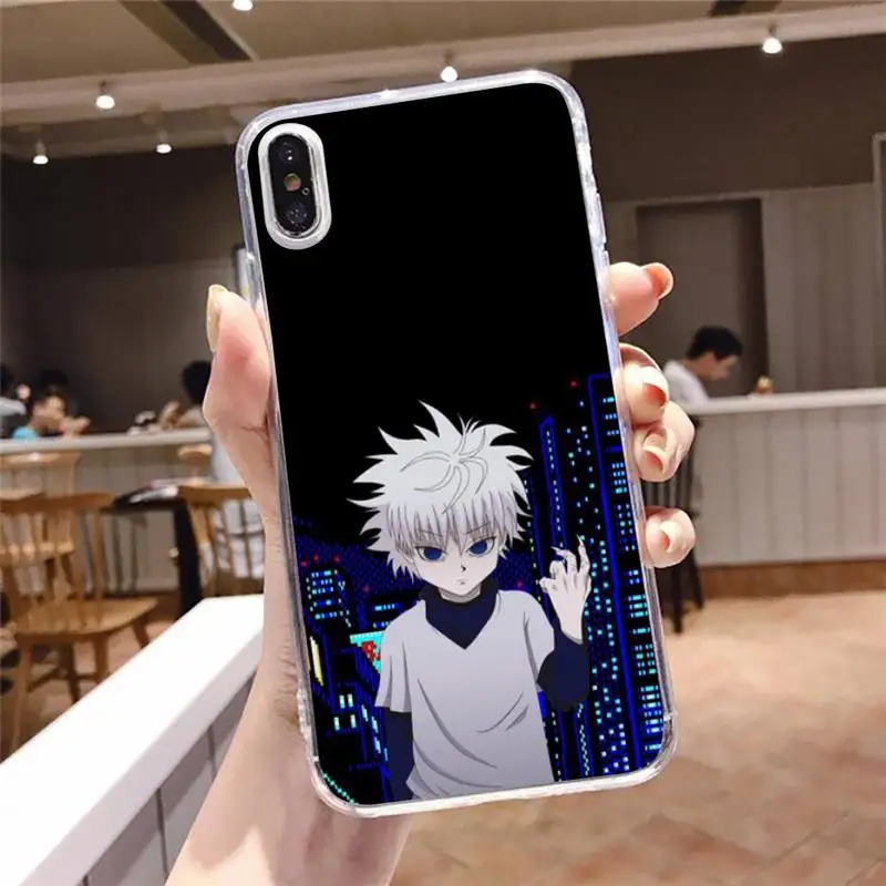 Hunter X Hunter Killua Zaoldyeck Phone Case Transparent soft For iphone 5 5s 5c se 6 6s 7 8 11 12 plus mini x xs xr pro max
Hunter X Hunter Killua Zaoldyeck Phone Case Transparent soft For iphone 5 5s 5c se 6 6s 7 8 11 12 plus mini x xs xr pro max