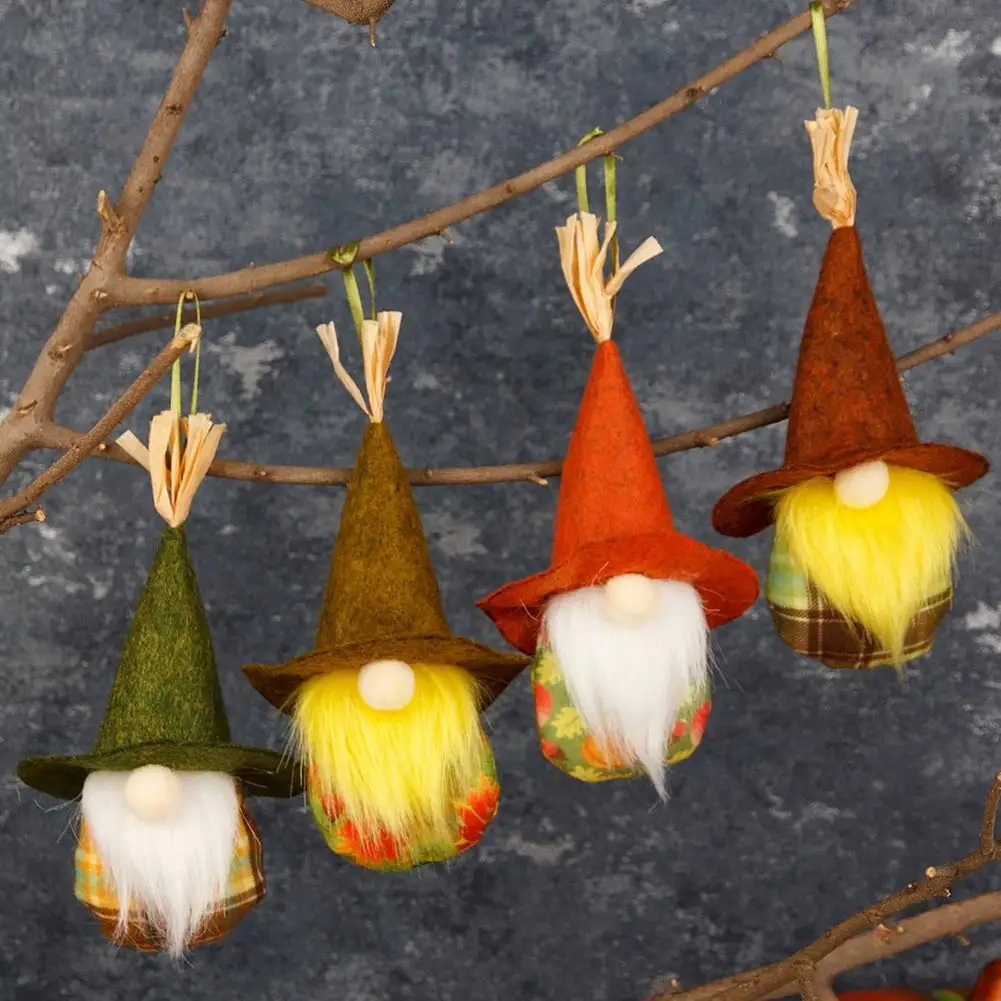 4pcs/set Harvest Festival Gnome Plush Doll Faceless Forest Old Man Ornaments Handmade Knitted Dolls Christmas Tree Decoration
4pcs/set Harvest Festival Gnome Plush Doll Faceless Forest Old Man Ornaments Handmade Knitted Dolls Christmas Tree Decoration