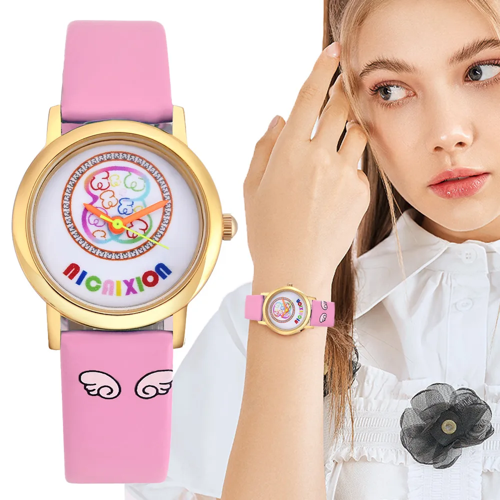 Hot 2021 Dazzling Pink Bear Pattern Girl Elementary School Student Fashion Watch Kids Analog Children Quartz Watches Gifts
Hot 2021 Dazzling Pink Bear Pattern Girl Elementary School Student Fashion Watch Kids Analog Children Quartz Watches Gifts