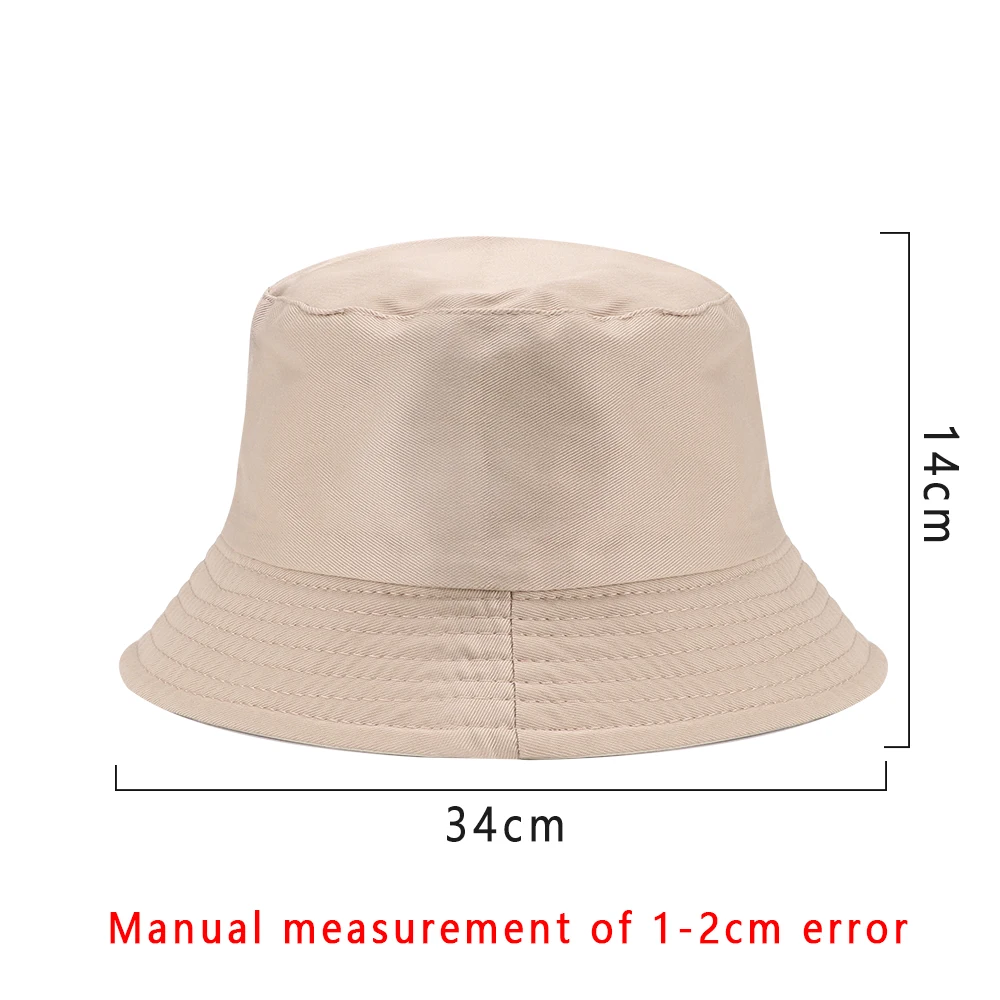 New Bucket Hat Men Women Summer Cotton Bucket Cap Foldable Fishing Hat Hip Hop Cap Sun Flat Caps Fisherman Hats
New Bucket Hat Men Women Summer Cotton Bucket Cap Foldable Fishing Hat Hip Hop Cap Sun Flat Caps Fisherman Hats