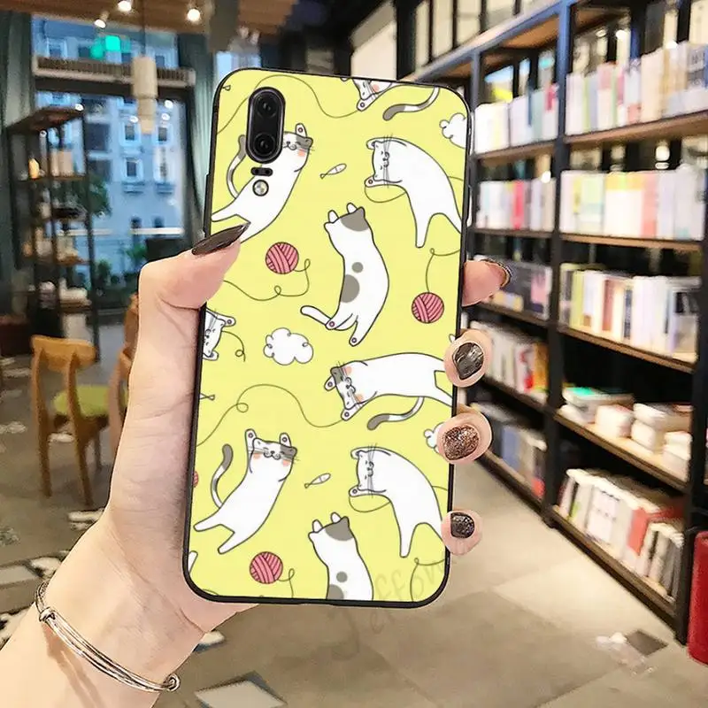 Colorful Cute cat Pattern Phone Case For Huawei honor Mate P 10 20 30 40 Pro 10i 9 10 20 8 x Lite
Colorful Cute cat Pattern Phone Case For Huawei honor Mate P 10 20 30 40 Pro 10i 9 10 20 8 x Lite