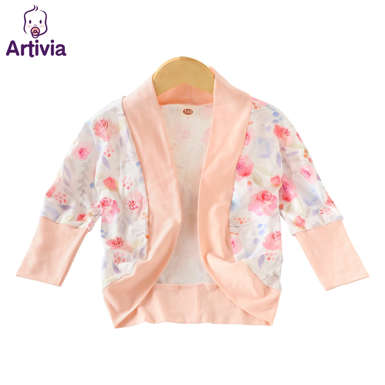 Children's Clothing Outerwear Baby Girl's Long-sleeved Cardigan Outerwear Pure Cotton Color Floral Print Cardigan Outerwear 1-6Y
Children's Clothing Outerwear Baby Girl's Long-sleeved Cardigan Outerwear Pure Cotton Color Floral Print Cardigan Outerwear 1-6Y