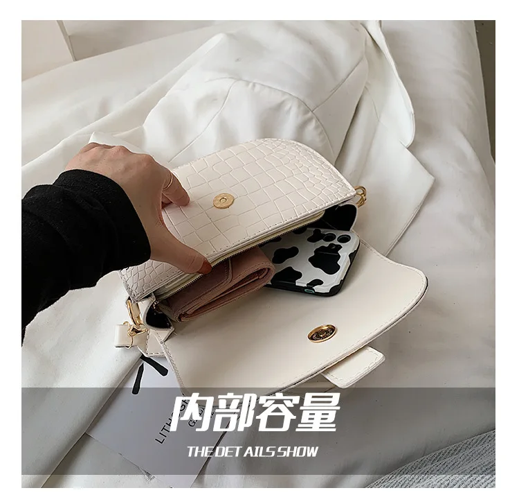 Stone Pattern Saddle Crossbody Bags For Women Summer Simple Shoulder bags Luxury Trending Brand PU Leather ladies Handbags Small
Stone Pattern Saddle Crossbody Bags For Women Summer Simple Shoulder bags Luxury Trending Brand PU Leather ladies Handbags Small