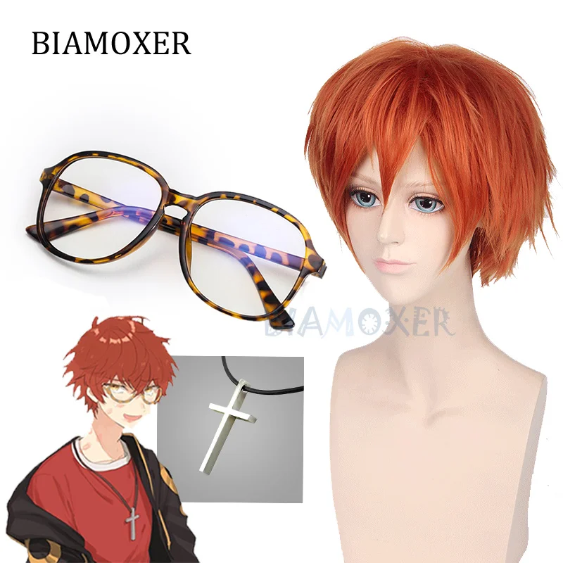 Парик для косплея игровой Мистик-мессенджер 707, ожерелье-Крест с кулоном, Реплика очков для косплея, полный комплект, парики, косплей, реквиз...
Парик для косплея игровой Мистик-мессенджер 707, ожерелье-Крест с кулоном, Реплика очков для косплея, полный комплект, парики, косплей, реквиз...