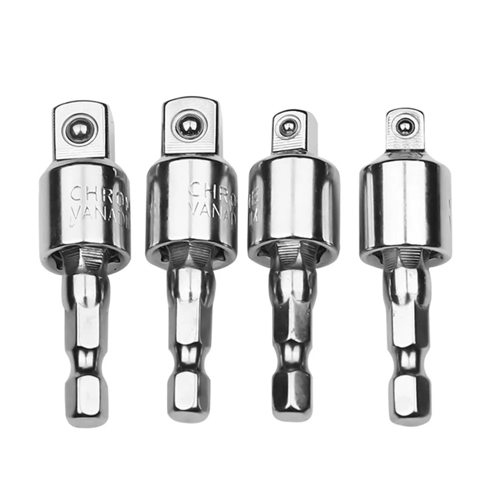 Electric Drill Socket Adapter for Impact Driver with Hex Shank to Square Socket Drill Bits Rotatable Extension 1/4" 3/8" 1/2"
Electric Drill Socket Adapter for Impact Driver with Hex Shank to Square Socket Drill Bits Rotatable Extension 1/4" 3/8" 1/2"