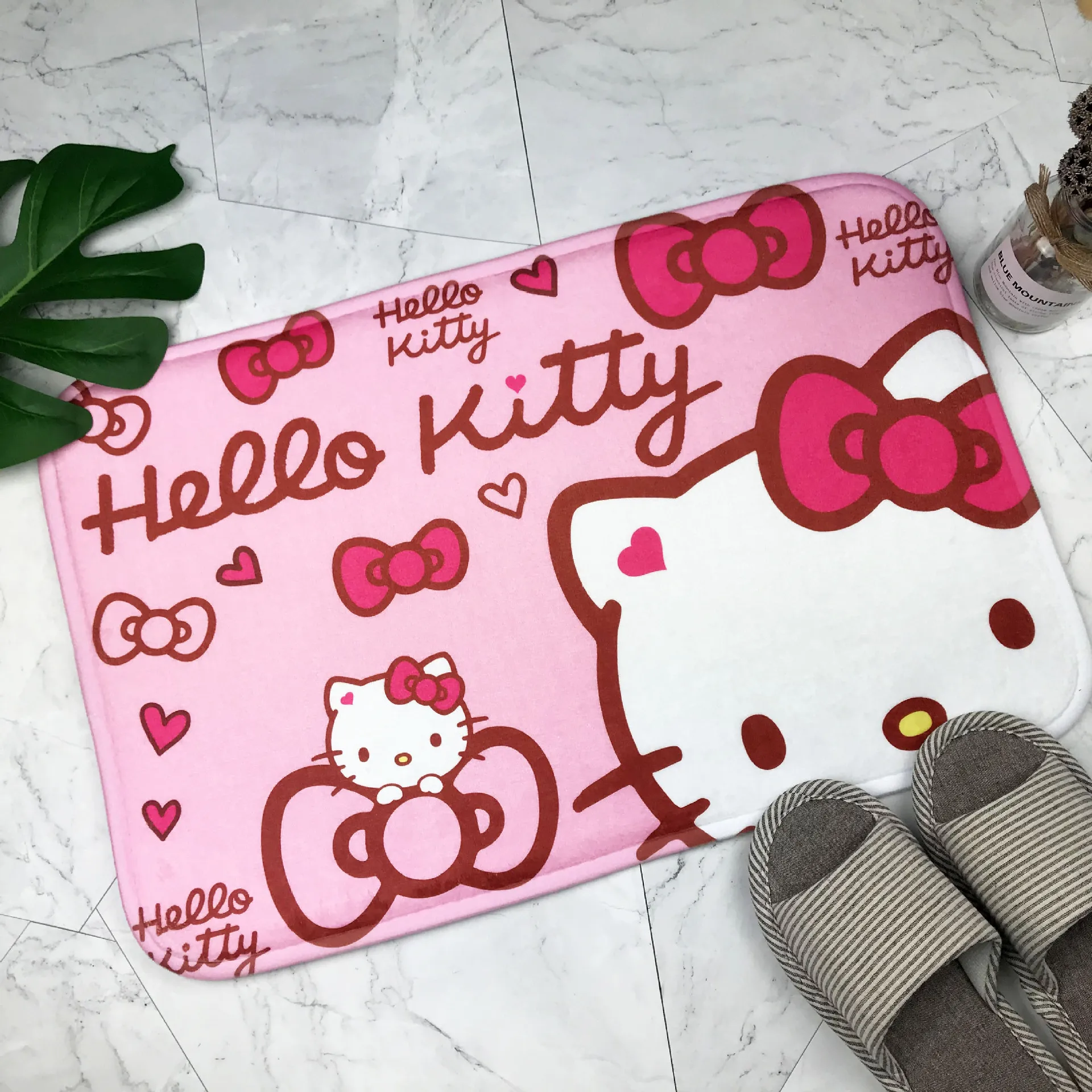 Holle Kitty Floor-mat Fare Velvet Memory Cotton Children's Cartoon Carpet Absorbent Footmat Bathroom Non-slip Carpet 1pc
Holle Kitty Floor-mat Fare Velvet Memory Cotton Children's Cartoon Carpet Absorbent Footmat Bathroom Non-slip Carpet 1pc