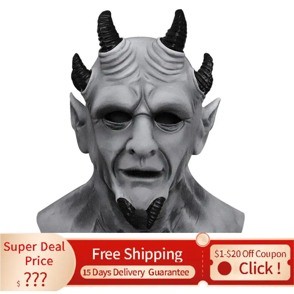Шестигранная маска-демон, маска-бюст, ужасная маска с отклонениями, украшение, многофункциональный реквизит для макияжа на Хэллоуин, новый ...
Шестигранная маска-демон, маска-бюст, ужасная маска с отклонениями, украшение, многофункциональный реквизит для макияжа на Хэллоуин, новый ...