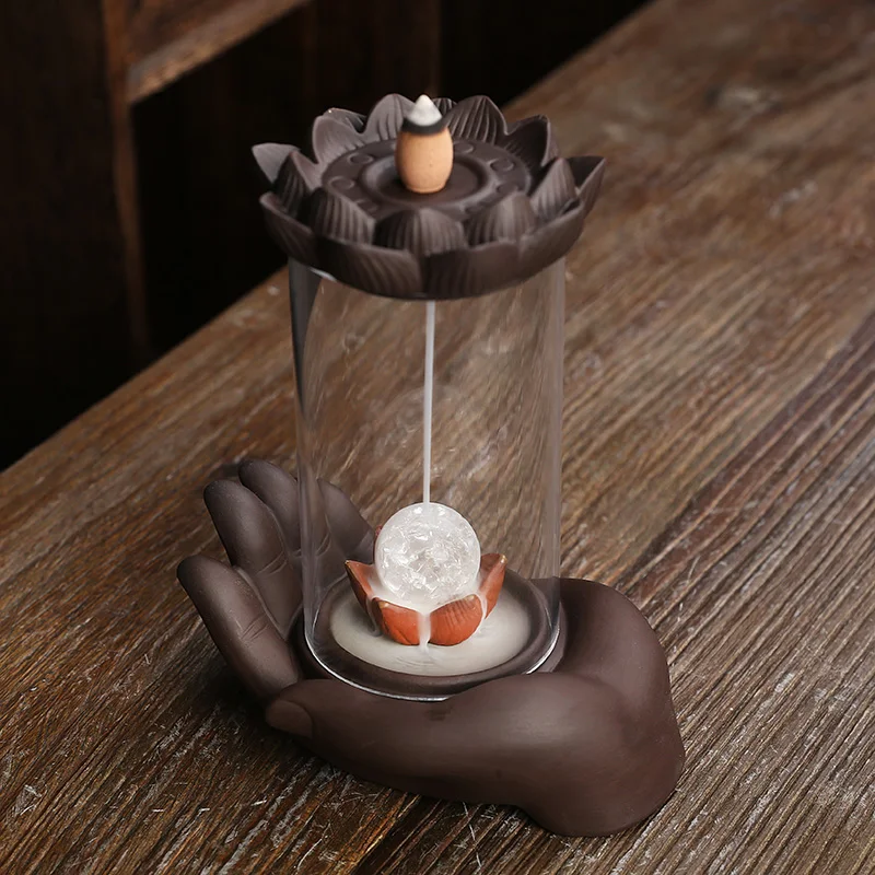 With 20 Pcs Free Incense Cones Incense Burner Living Room Backflow Incense Holder Ceramic Crafts Censer Burner(2 Size to Choose)
With 20 Pcs Free Incense Cones Incense Burner Living Room Backflow Incense Holder Ceramic Crafts Censer Burner(2 Size to Choose)