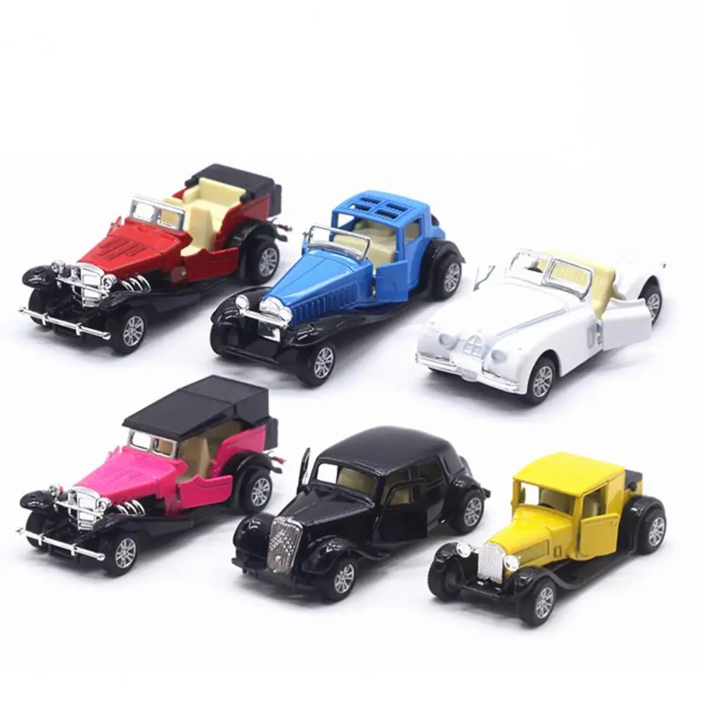 6Pcs Pull-Back Car Classic Gifts Car Model Mini 1/64 Scale Vehicle for Interactive Play
6Pcs Pull-Back Car Classic Gifts Car Model Mini 1/64 Scale Vehicle for Interactive Play