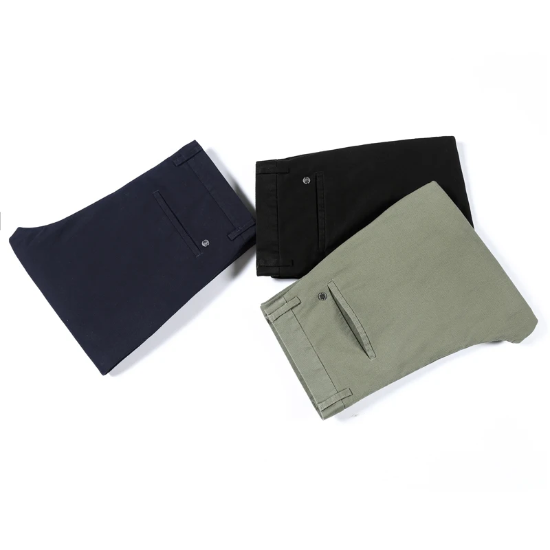 2020 Spring Autumn High Stretch Cotton Fashion Men's Business Suit Men's Pants Straight Loose Casual Deep Blue Black army Green
2020 Spring Autumn High Stretch Cotton Fashion Men's Business Suit Men's Pants Straight Loose Casual Deep Blue Black army Green