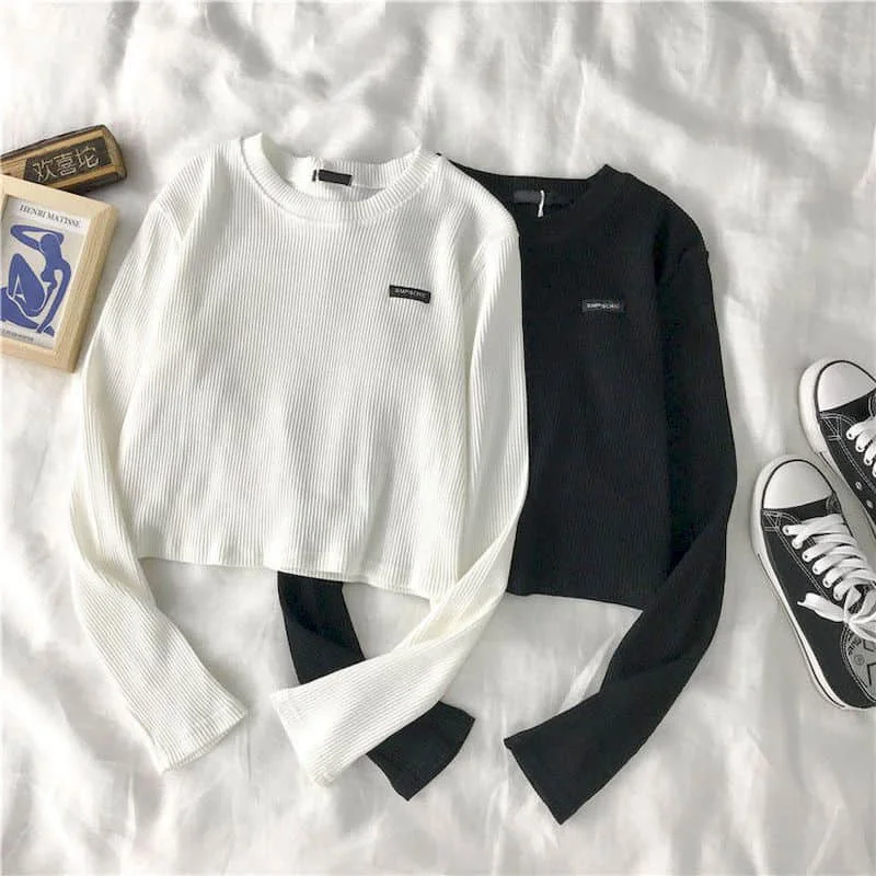 NiceMix Autumn Spring Casual T Shirt Women Inner Long Sleeves Tops Normcore Minimalist Underwear Femme Shirts
NiceMix Autumn Spring Casual T Shirt Women Inner Long Sleeves Tops Normcore Minimalist Underwear Femme Shirts