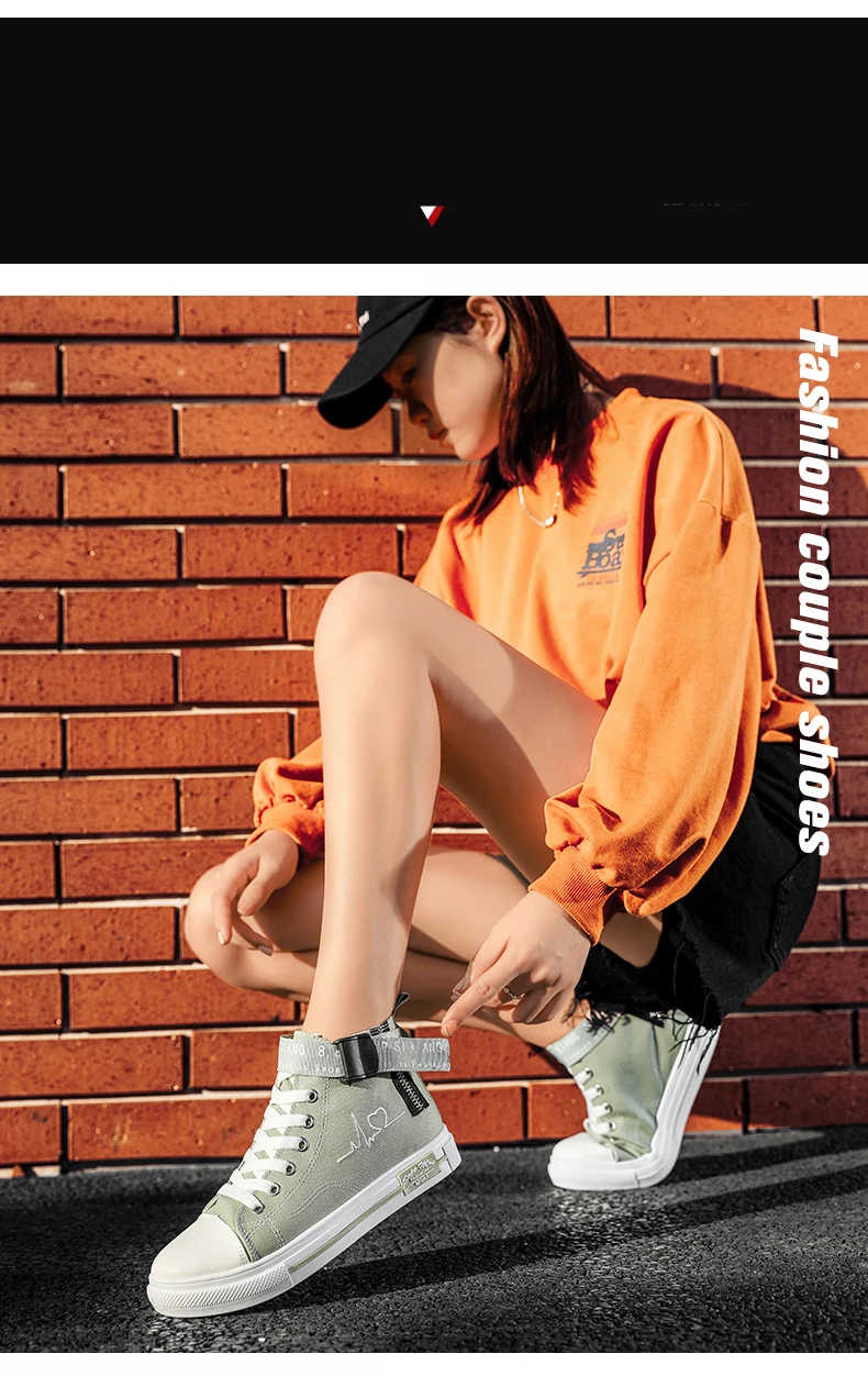 2021 New Unisex Spring Casual Canvas Sneakers High Quality Breathable Vulcanized Flat Shoes Canvas High-top Sneakers 
2021 New Unisex Spring Casual Canvas Sneakers High Quality Breathable Vulcanized Flat Shoes Canvas High-top Sneakers