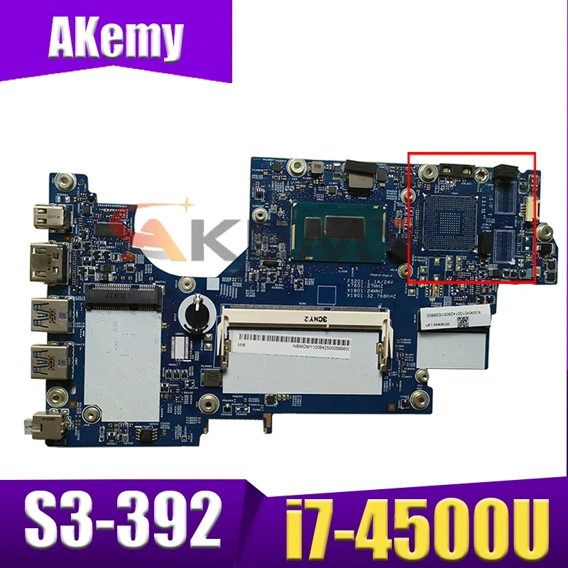 Материнская плата Akemy для ноутбука ACER Aspire S3-392 i7-4500U, материнская плата 12265-2 SR16Z DDR3
Материнская плата Akemy для ноутбука ACER Aspire S3-392 i7-4500U, материнская плата 12265-2 SR16Z DDR3