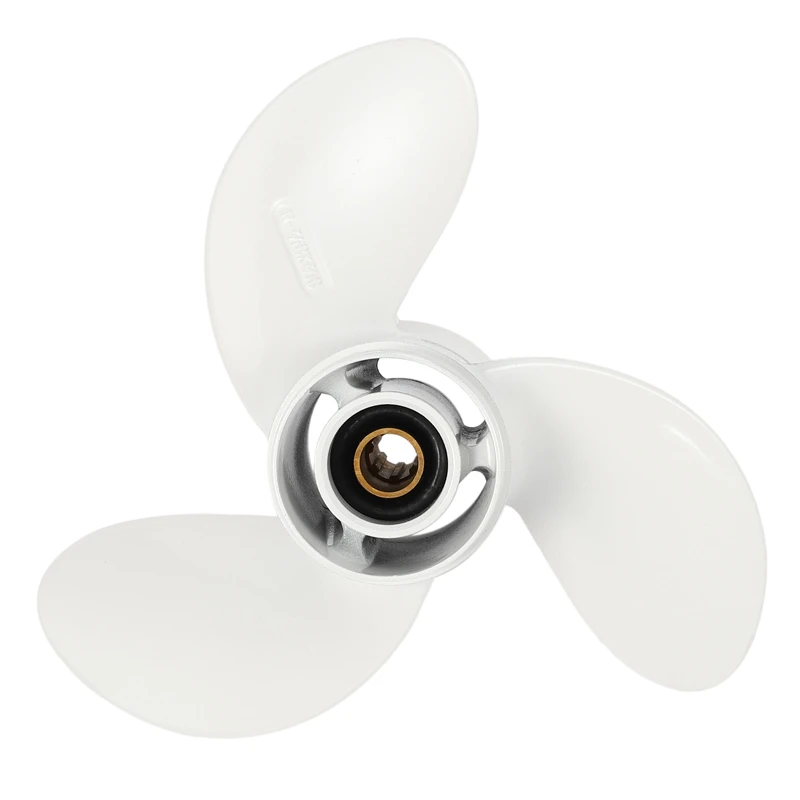 6G1-45941-00-El for Yamaha 6-8Hp 8 1/2 X 8 1/2 Boat Outboard Propeller White Aluminum Alloy 7 Spline Tooths R Rotation 3 Blades
6G1-45941-00-El for Yamaha 6-8Hp 8 1/2 X 8 1/2 Boat Outboard Propeller White Aluminum Alloy 7 Spline Tooths R Rotation 3 Blades