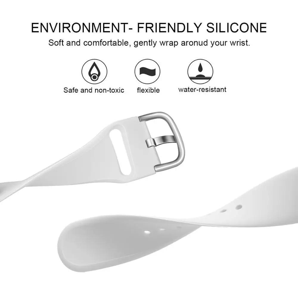 New Silicone Strap for Apple watch 6 5 4 SE band 40mm 44mm belt Sport band bracelet for iWatch series 3 2 38mm 42mm Accessories
New Silicone Strap for Apple watch 6 5 4 SE band 40mm 44mm belt Sport band bracelet for iWatch series 3 2 38mm 42mm Accessories