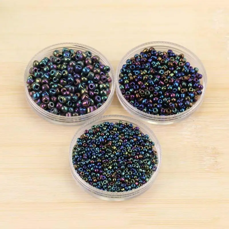 2/3/4mm Black Czech Glass Seed Beads Charm Small Crystal Spacer Beads For DIY Jewelry Marking Bracelet Necklace 200-1000Pcs
2/3/4mm Black Czech Glass Seed Beads Charm Small Crystal Spacer Beads For DIY Jewelry Marking Bracelet Necklace 200-1000Pcs