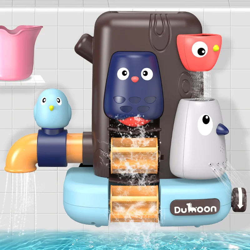 Baby Bathroom Bath Toys Pipe Water Spray Shower Style Children Play With Water Interactive Toy Set Game Gifts for Baby 
Baby Bathroom Bath Toys Pipe Water Spray Shower Style Children Play With Water Interactive Toy Set Game Gifts for Baby