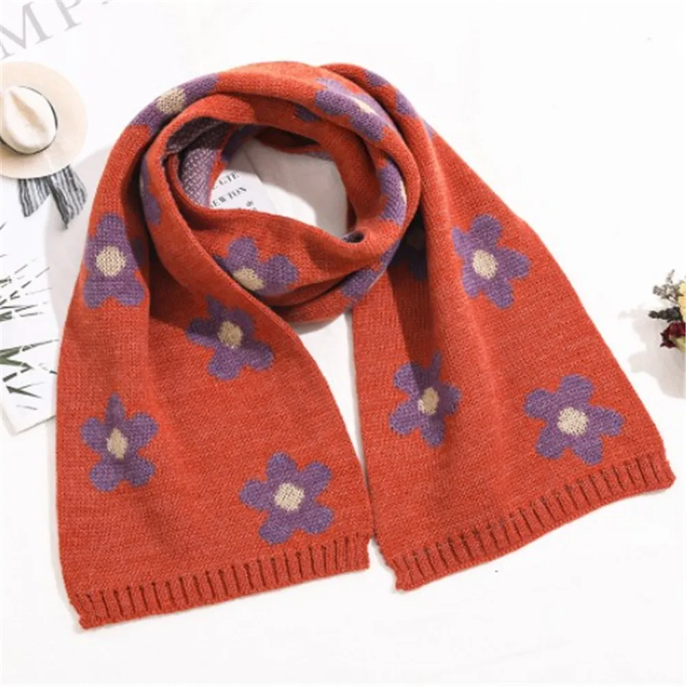 2019 Winter Plum Flower Knitted Scarf Children Girls Wool Scarves Windproof Long Shawl Neck Warmer Winter Scarf For Kids
2019 Winter Plum Flower Knitted Scarf Children Girls Wool Scarves Windproof Long Shawl Neck Warmer Winter Scarf For Kids