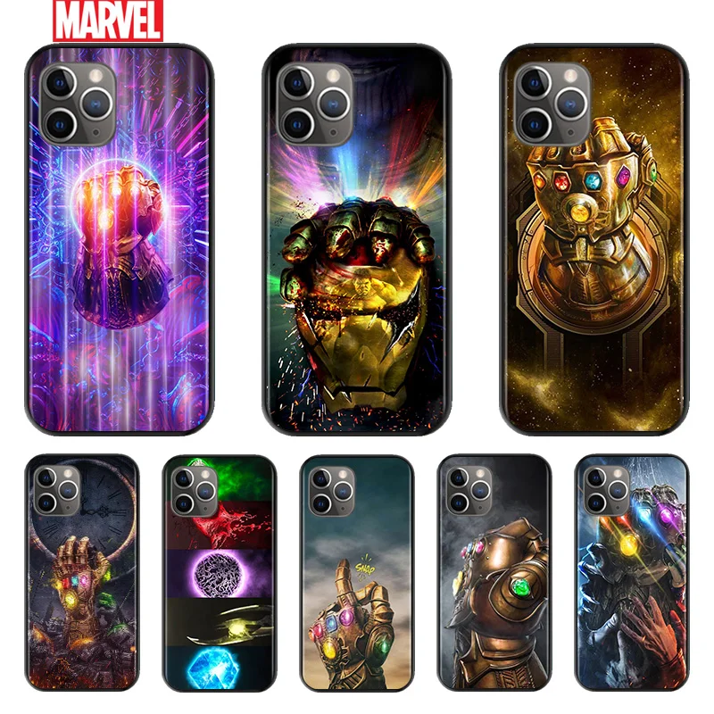 Marvel Infinite Gloves For Apple iPhone 12 11 XS Pro Max Mini XR X 8 7 6 6S Plus 5 SE 2020 Black Cover Phone Soft Case
Marvel Infinite Gloves For Apple iPhone 12 11 XS Pro Max Mini XR X 8 7 6 6S Plus 5 SE 2020 Black Cover Phone Soft Case