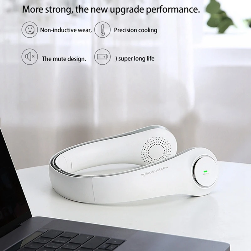 Mini Bladeless Fan Neck Fan USB Rechargeable Sports Fans Personal Air Cooler for Home Outdoor
Mini Bladeless Fan Neck Fan USB Rechargeable Sports Fans Personal Air Cooler for Home Outdoor