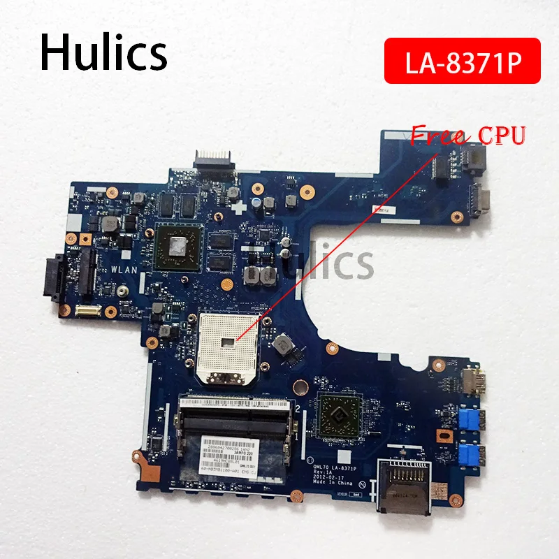 Hulics Original For ASUS K75D A75D K75DR K75DE R700D motherboard Laptop QML70 LA 8371P motherboard 
Hulics Original For ASUS K75D A75D K75DR K75DE R700D motherboard Laptop QML70 LA 8371P motherboard