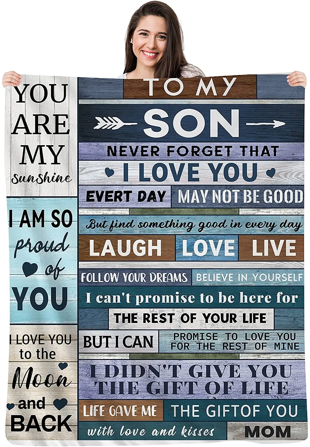 Throw Blanket - to my son blanket Fleece Throw Blanket,Super Soft Ultra-Soft Micro Fleece Blanket for Bedroom SOFE Couch
Throw Blanket - to my son blanket Fleece Throw Blanket,Super Soft Ultra-Soft Micro Fleece Blanket for Bedroom SOFE Couch