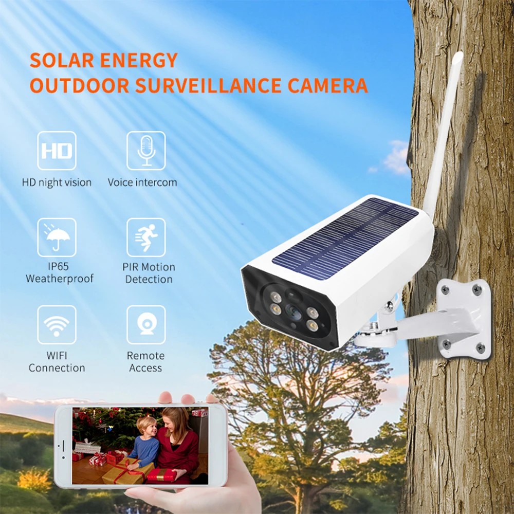 Беспроводная камера видеонаблюдения, 1080P, 2 канала, с датчиком движения 
Беспроводная камера видеонаблюдения, 1080P, 2 канала, с датчиком движения