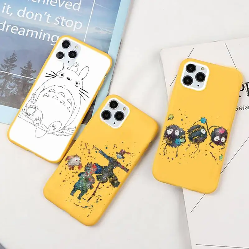 Totoro Spirited Away Miyazak Phone Case For IPhone 6s 7 8 Plus X Xs Xr Xsmax 11 12 Pro Promax 12mini Candy Yellow Silicone Cover
Totoro Spirited Away Miyazak Phone Case For IPhone 6s 7 8 Plus X Xs Xr Xsmax 11 12 Pro Promax 12mini Candy Yellow Silicone Cover