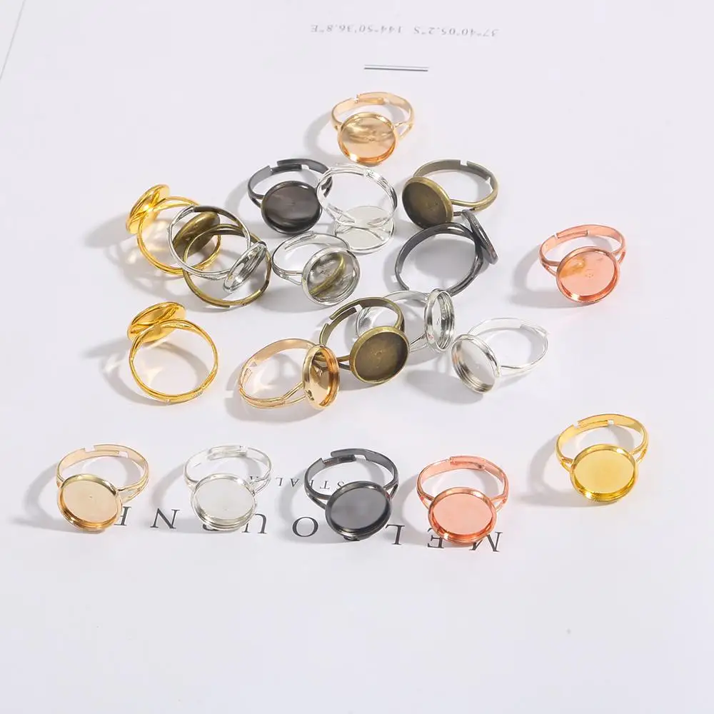 Adjustable Blank Ring Base Dia 8 10 12 mm Glass Cabochons Cameo Settings Tray DIY Jewelry Making Ring jewelry making supplies
Adjustable Blank Ring Base Dia 8 10 12 mm Glass Cabochons Cameo Settings Tray DIY Jewelry Making Ring jewelry making supplies