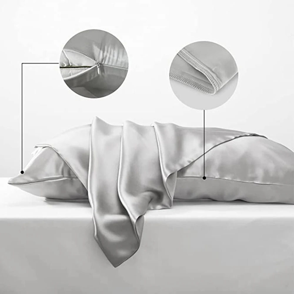 Silk pillowcase 100% mulberry silk 2021 new comfortable double-sided summer ice silk beauty pillow towel silk gift cool feeling
Silk pillowcase 100% mulberry silk 2021 new comfortable double-sided summer ice silk beauty pillow towel silk gift cool feeling