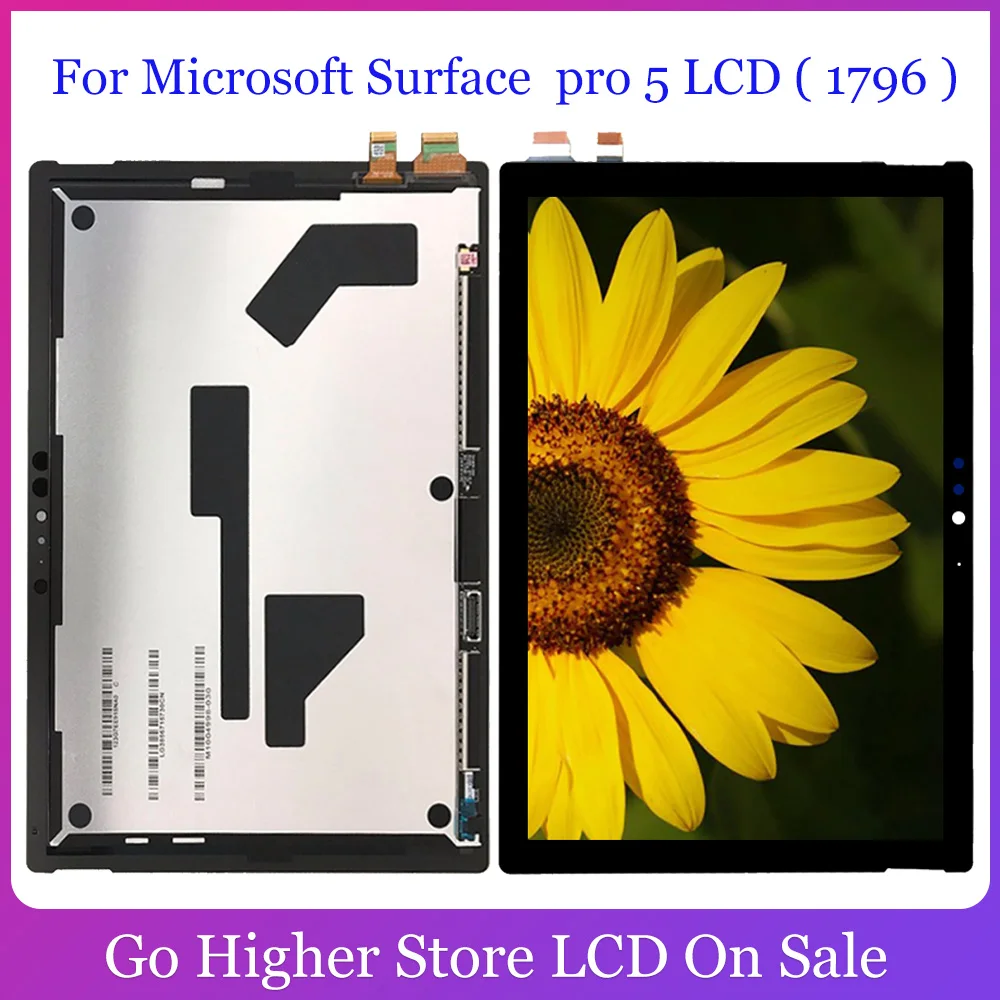 ЖК дисплей для Microsoft Surface pro 5 (1796 )LP123WQ1(SP)(A2) панель дисплея комбинированный