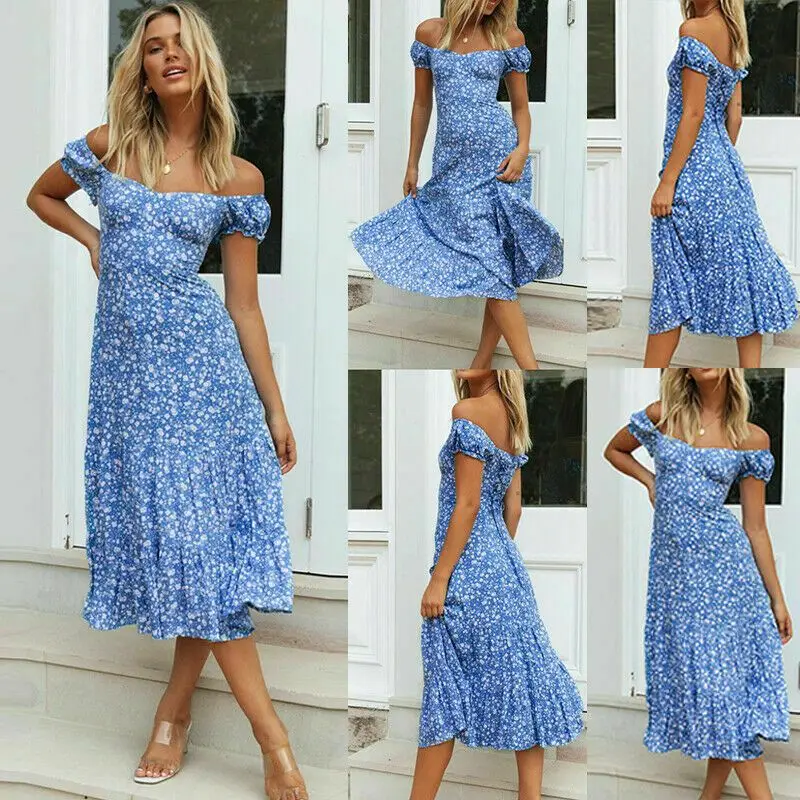 2020 Women Sexy Floral Print Cascading Ruffles Pleated Dress Off Shoulder Maxi Party Dresses Bodycon Beach Long Dress Vestidos
2020 Women Sexy Floral Print Cascading Ruffles Pleated Dress Off Shoulder Maxi Party Dresses Bodycon Beach Long Dress Vestidos