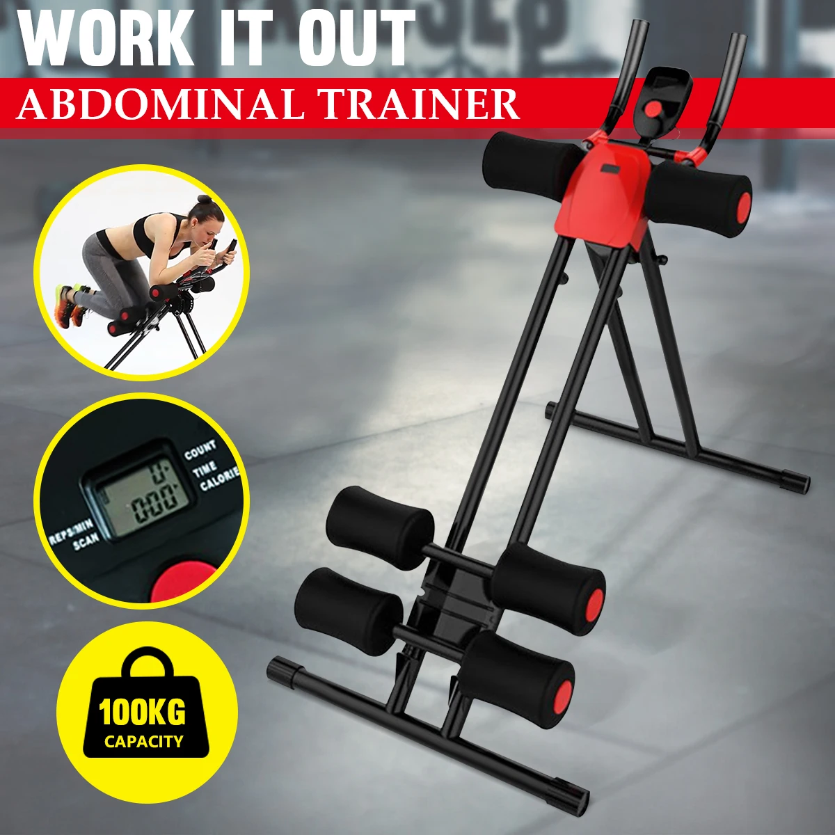 AB Gliders Trainer Rail Cruncher Abdominal Roller Smart Device Lose Weight Machine Machine Gym Home ABS Fitness Gym Equipment
AB Gliders Trainer Rail Cruncher Abdominal Roller Smart Device Lose Weight Machine Machine Gym Home ABS Fitness Gym Equipment