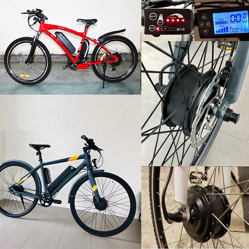 Electric Bike Conversion Kit 36V 250W 350W 500W Ebike Front Brushless Gear Hub Motor Wheel with 36V Battery Electric Bicycle Kit
Electric Bike Conversion Kit 36V 250W 350W 500W Ebike Front Brushless Gear Hub Motor Wheel with 36V Battery Electric Bicycle Kit