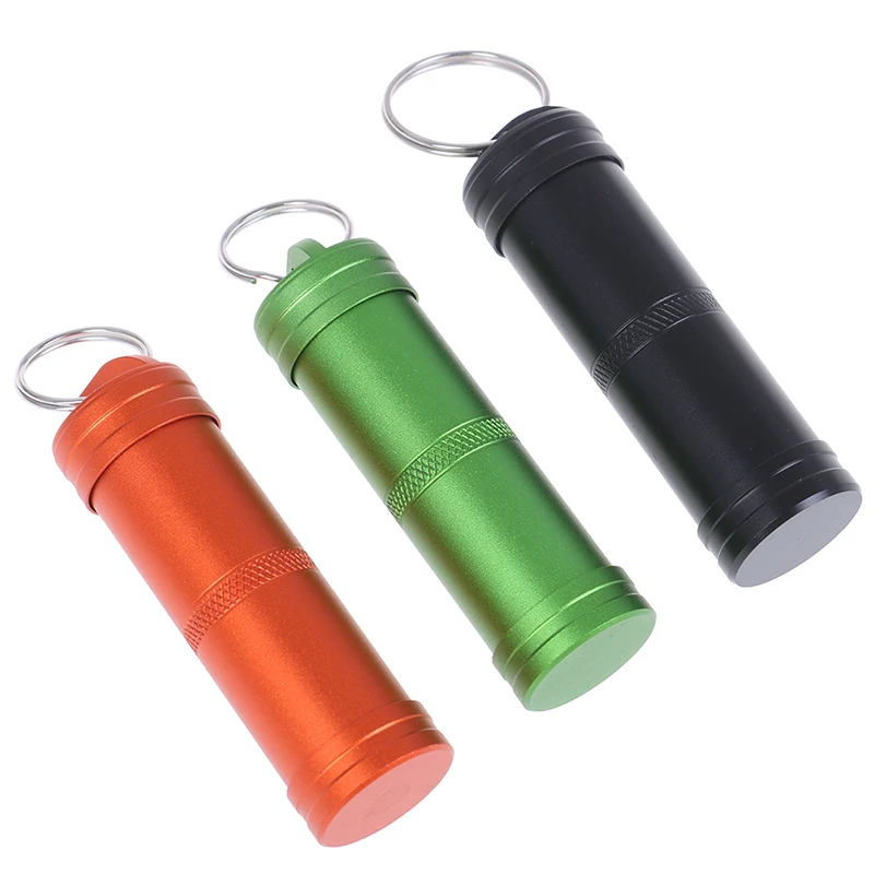 1PC Waterproof Mini Capsule Seal Bottle Outdoor EDC Survival Pill Box Tank Case
1PC Waterproof Mini Capsule Seal Bottle Outdoor EDC Survival Pill Box Tank Case